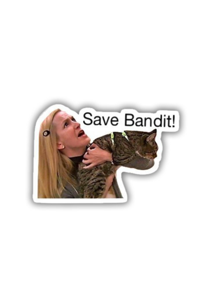 Scranton Apparel Save Bandit Sticker