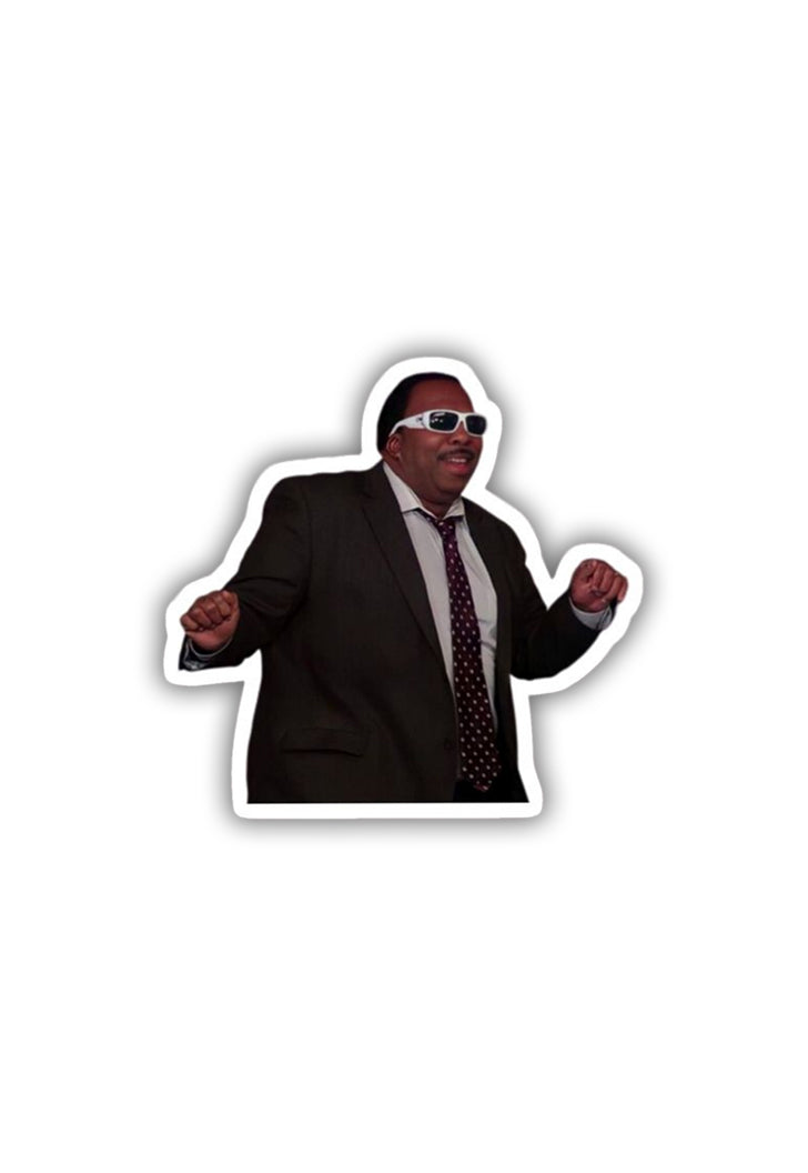 Happy Stanley Hudson Sticker