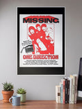 One Direction Missing Poster