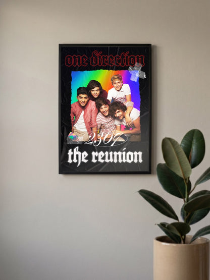 One Direction Reunion Photo Bands Poster