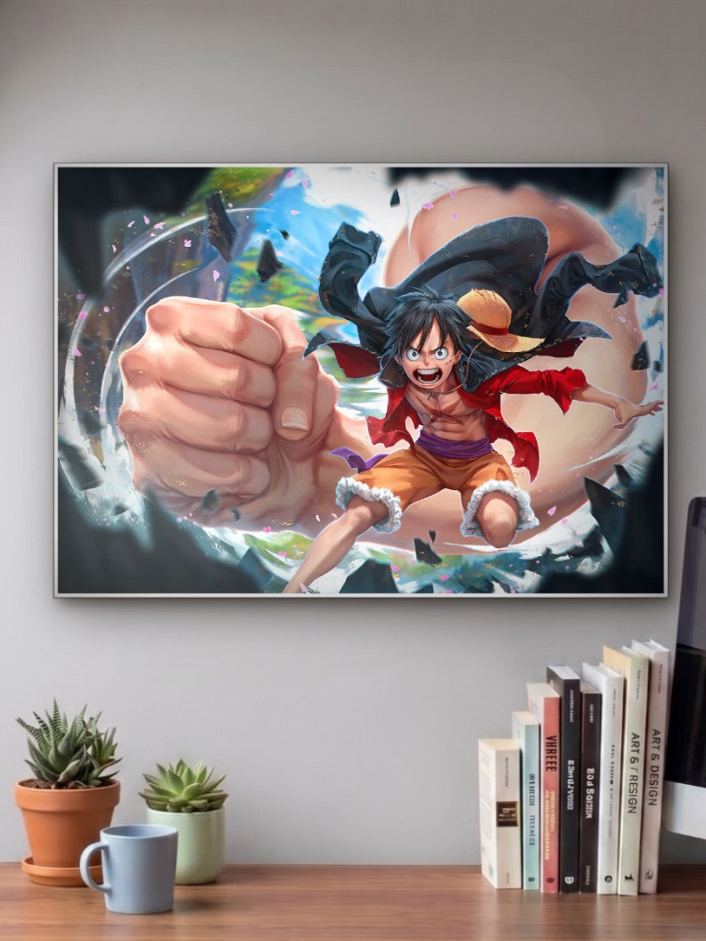 Luffy Gear 4 Landscape Poster