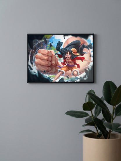 Luffy Gear 4 Landscape Poster