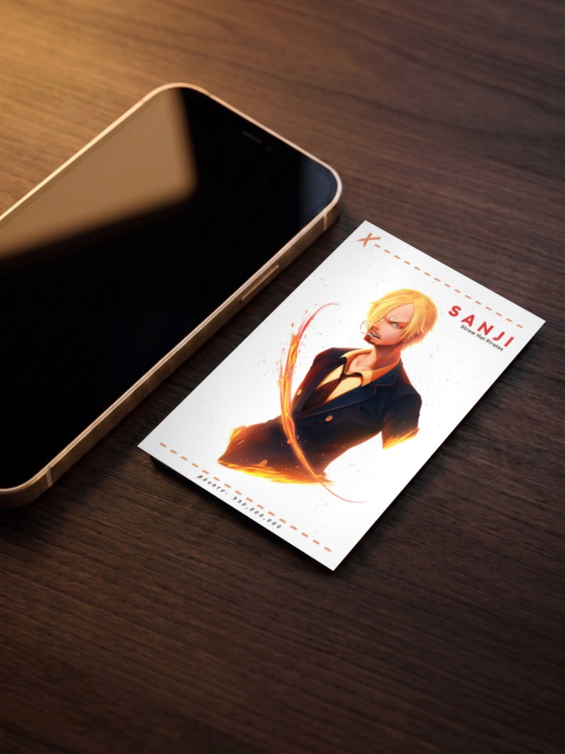 Sanji Black Leg One Piece Poster