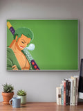 Zoro Sleeping Landscape Poster