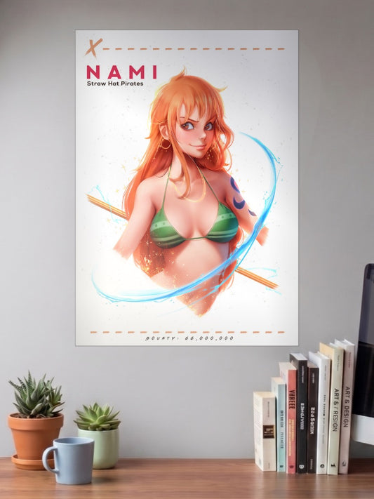 Nami Bounty Poster