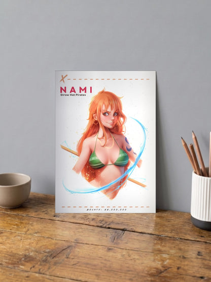 Nami Bounty Poster
