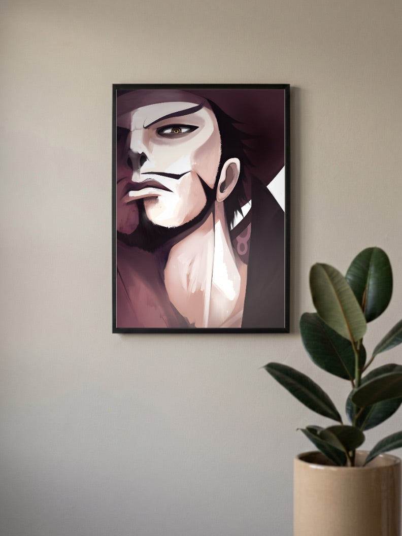 Mihawk Sketchwork Poster