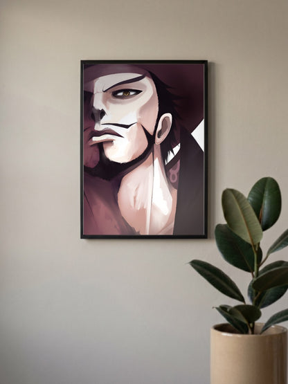 Mihawk Sketchwork Poster