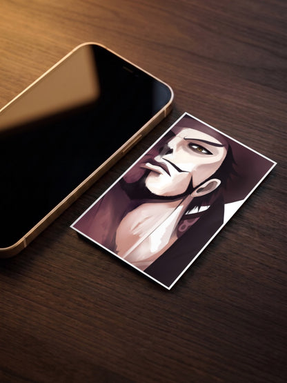 Mihawk Sketchwork Poster