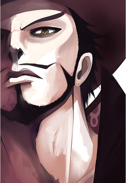 Mihawk Sketchwork Poster