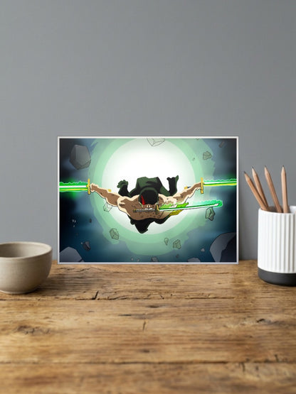 Zoro King of Hell | One Piece | Anime Poster