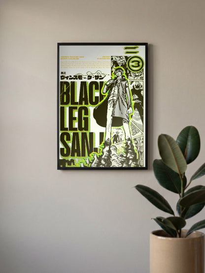 Black Leg Sanji Poster