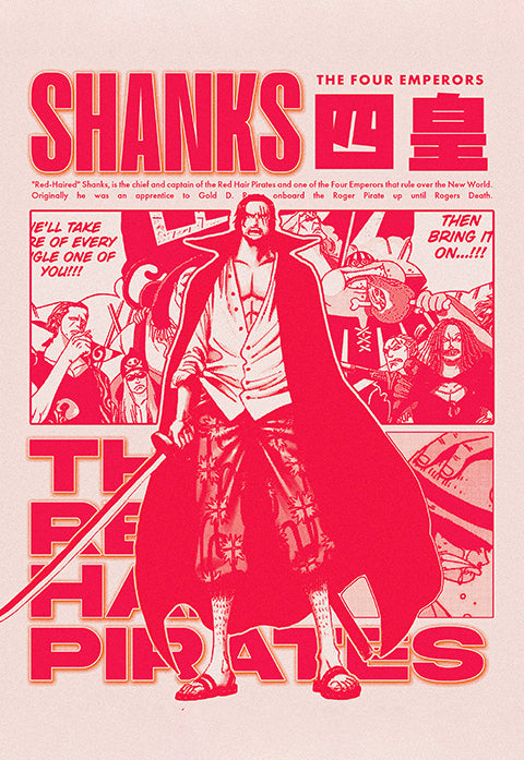 Shanks The Emperor Poster