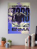 Zoro King Of Hell Enma Anime Poster
