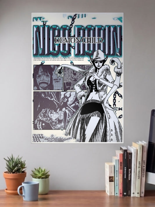 Nico Robin The Demon Child Poster