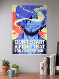 Sanji Wisdom Quote Poster