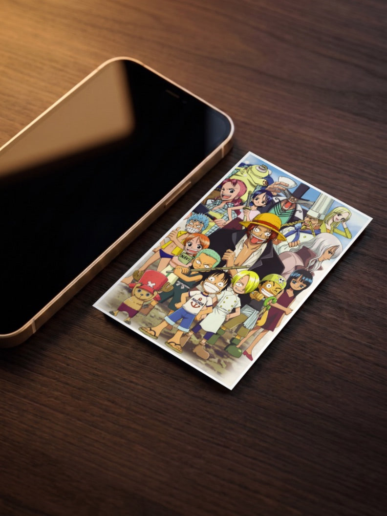One Piece Crew Celebration Scene Anime Poster