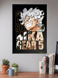 Luffy Gear 5 Nika Art Anime Poster