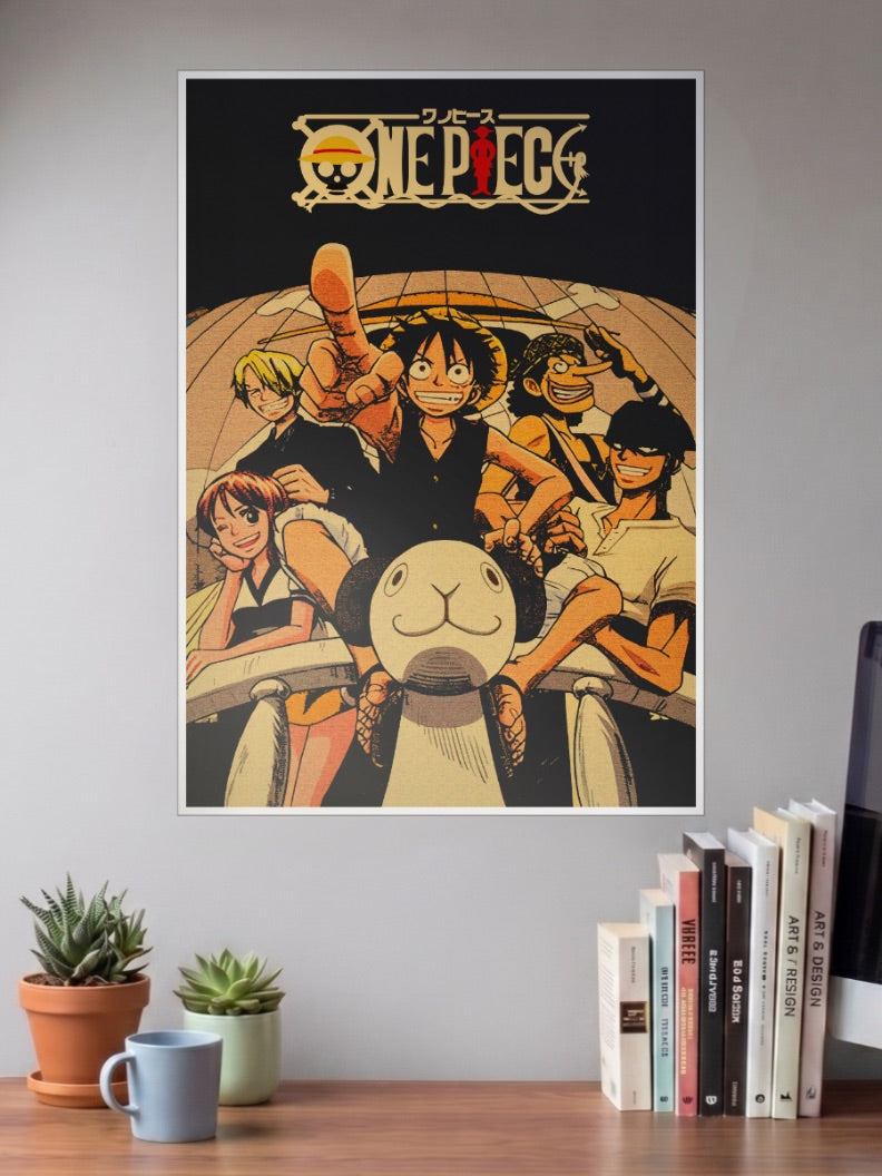 Crew of the Future Pirate King | One Piece | Anime Poster