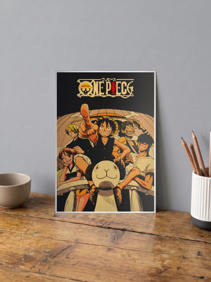 Crew of the Future Pirate King | One Piece | Anime Poster