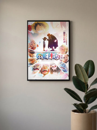Luffy and Shanks Poster