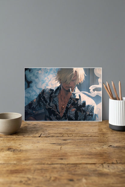 Sanji One Piece Anime Poster