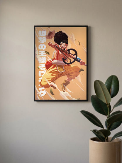 Usopp Sniper King Action Anime Poster