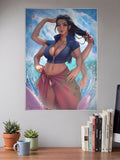 Robin Multi Arm Beach Art Anime Poster