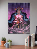 Luffy Versus Kaido Dragon Anime Poster