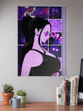 Boa Hancock Purple Portrait Anime Poster