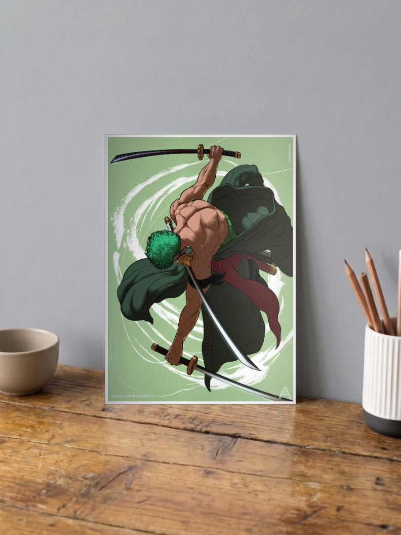 Zoro: Blade of Loyalty | One Piece | Anime Poster