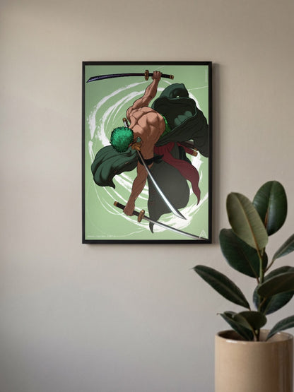 Zoro: Blade of Loyalty | One Piece | Anime Poster