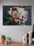 Zoro One Piece Anime Poster
