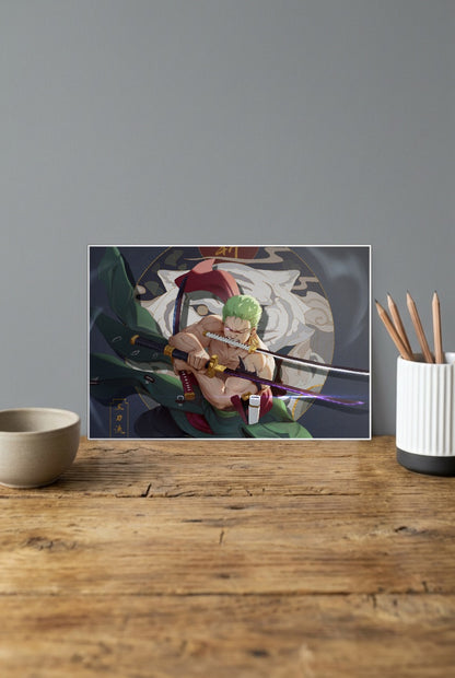 Zoro One Piece Anime Poster