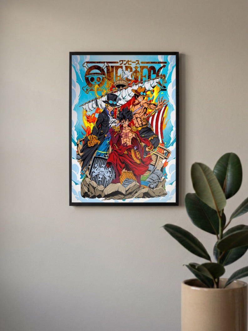 One piece Sabo Poster