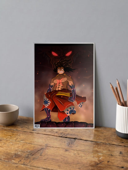 Luffy | Gomu Gomu No Destiny  One Piece | Anime Poster