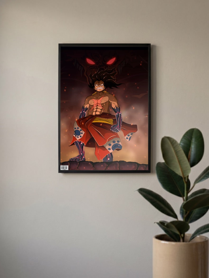 Luffy | Gomu Gomu No Destiny  One Piece | Anime Poster
