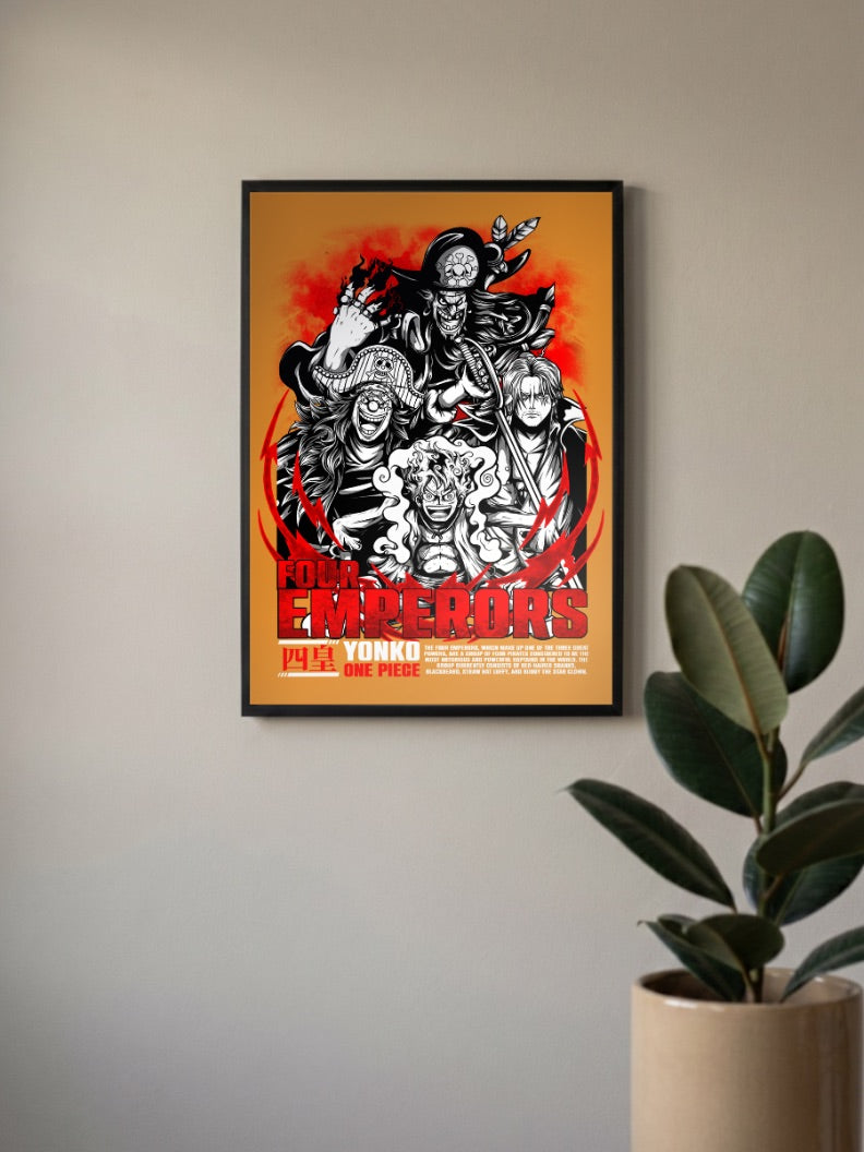 4 Emperors : Yonko Poster