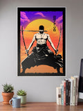 Rorona Zoro With 3 Swords Poster