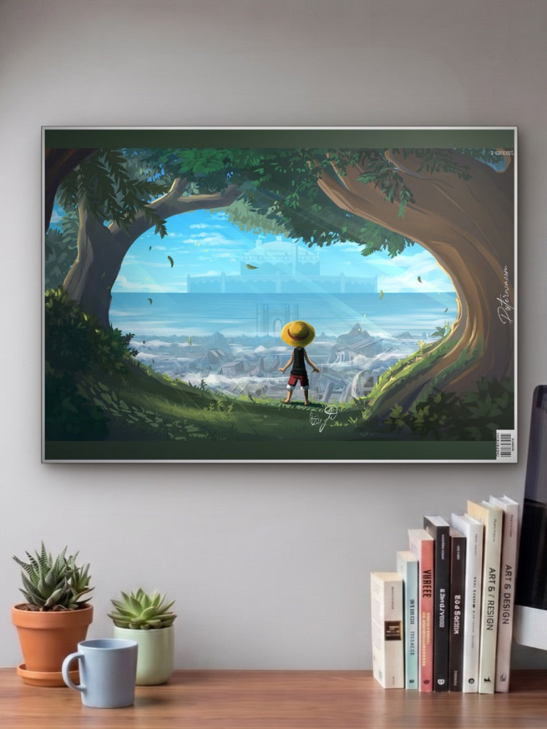 One Piece Monkey D Luffy Poster