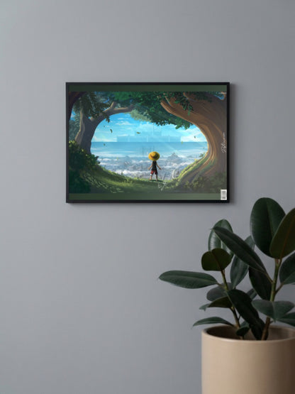 One Piece Monkey D Luffy Poster