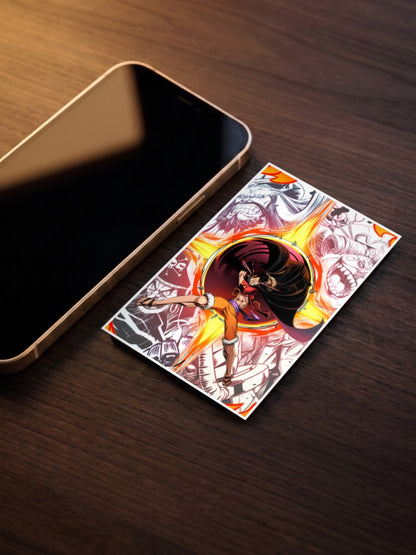 Luffy Power of Gear 4 Poster