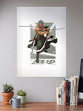 Zoro With 3 Swords Poster