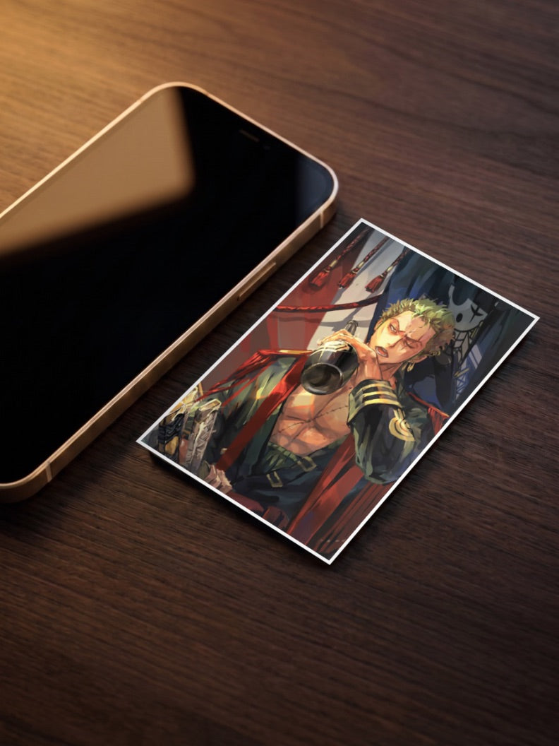 The Green Demon Zoro | One Piece | Anime Poster