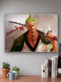The Demon Swordsman | Zoro One Piece | Anime Poster