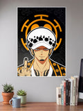 Trafalgar D Water Law Poster