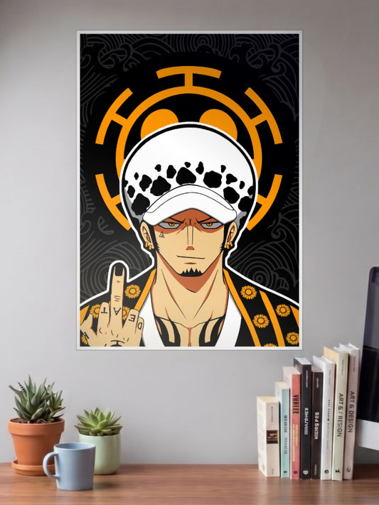 Trafalgar D Water Law Poster