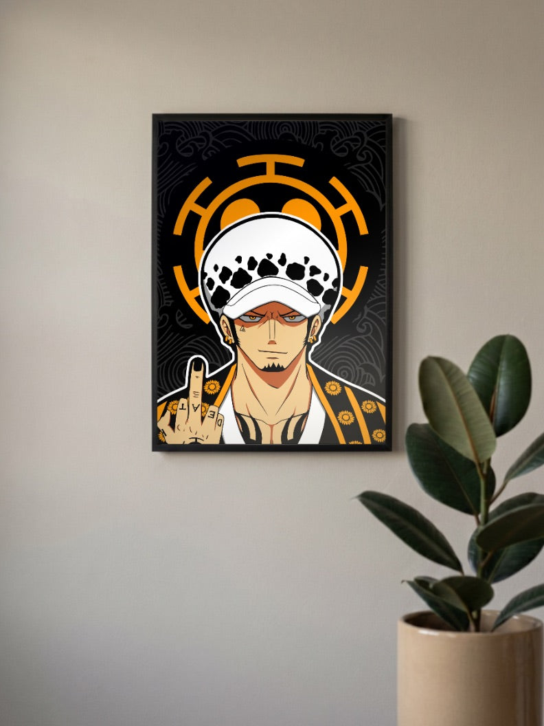 Trafalgar D Water Law Poster