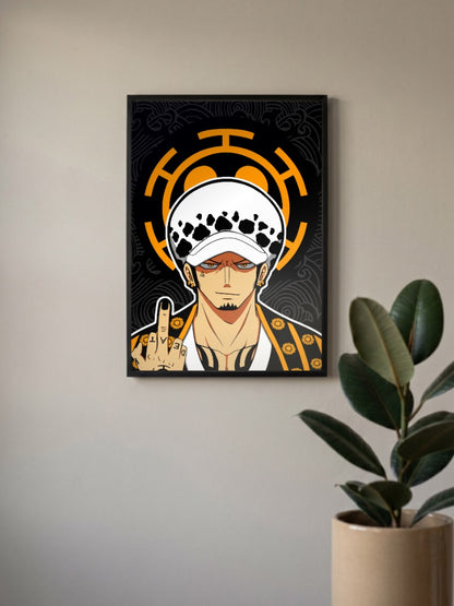 Trafalgar D Water Law Poster