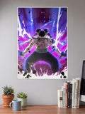 Zoro King Of Hell Poster